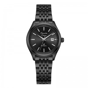 Alexandre Christie AC 1040 Full Black Lady Steel LDBIPBA